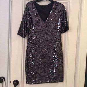Bcbg sequin dress